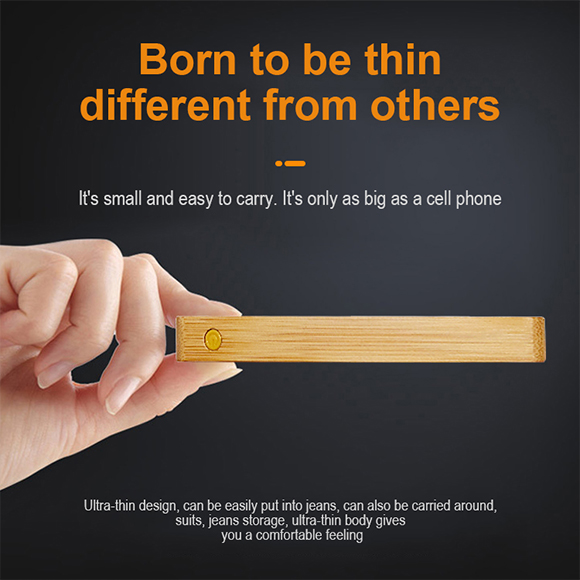 2020 newest 10000mAh 2A bamboo Power Bank LWS-8033